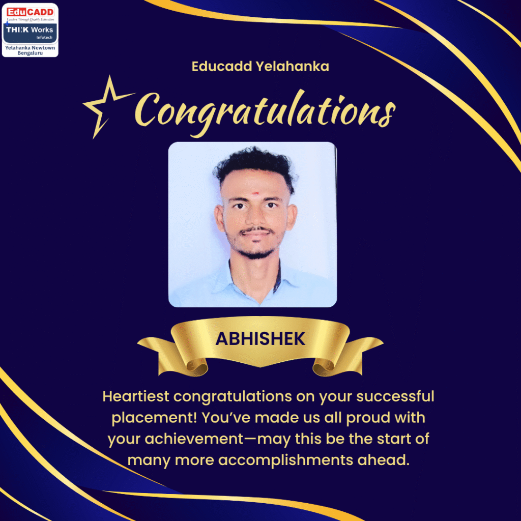 Best Autocad sketchup and revit architecture at educadd yelahanka