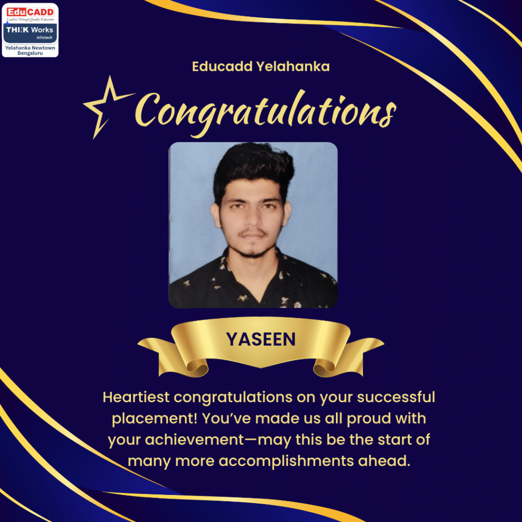 Best Autocad sketchup and revit architecture at educadd yelahanka