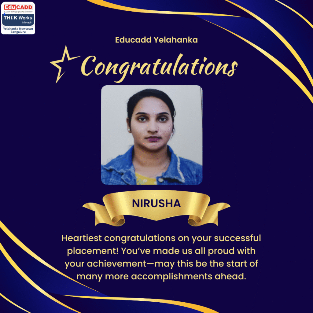 Best Autocad CATIA Solidworks Creo at Educadd Yelahanka