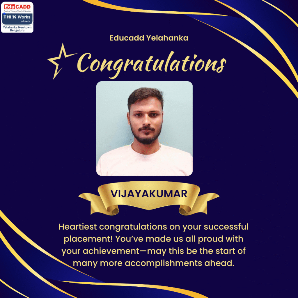 Best Autocad CATIA Solidworks Creo at Educadd Yelahanka